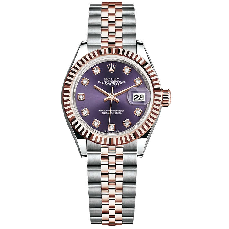 Rolex Datejust Purple Two-Tone 31mm - Image 1