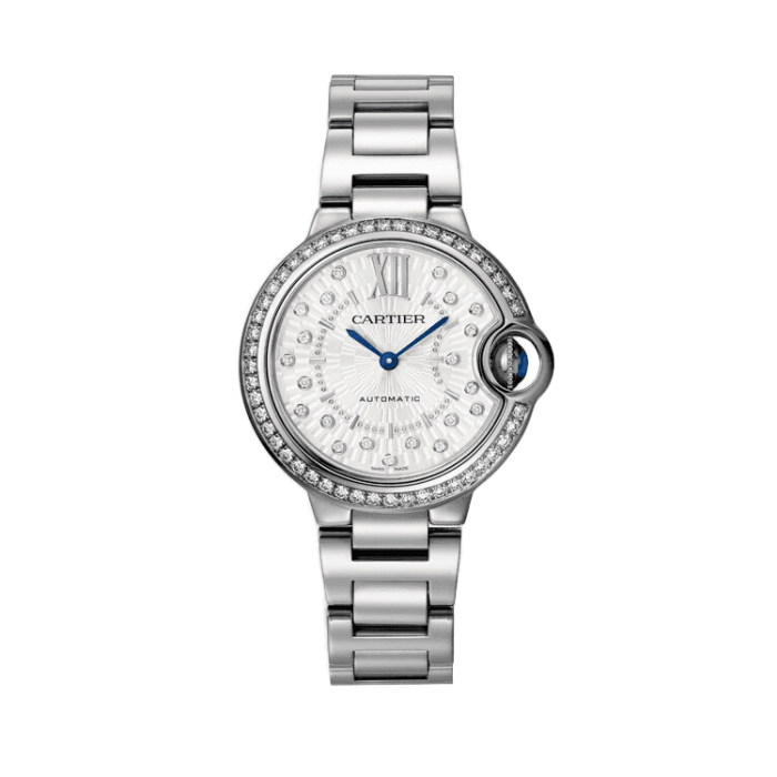 Cartier Ballon Bleu Small White Steel 33mm - Image 1
