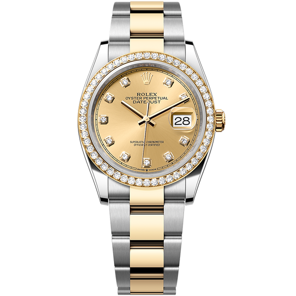 Rolex Datejust Champagne Two-Tone 36mm