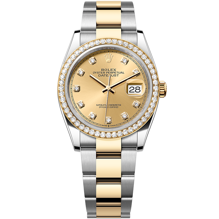 Rolex Datejust Champagne Two-Tone 36mm - Image 1