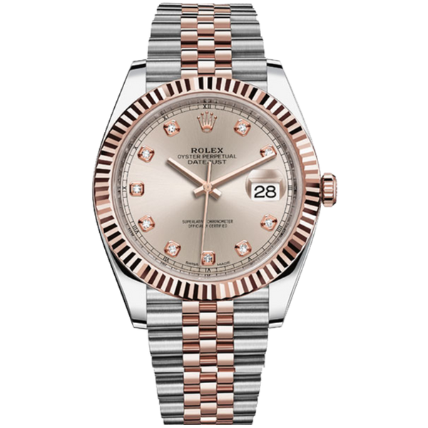 Rolex Datejust Rose Gold Two-Tone 41mm