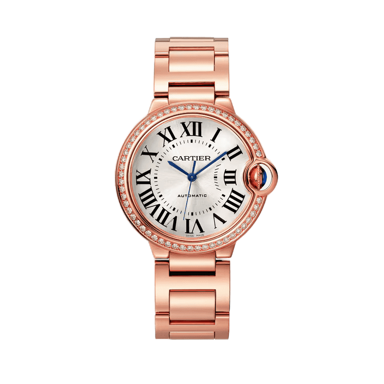 Cartier Ballon Bleu Medium White Rose Gold 36mm - Image 1