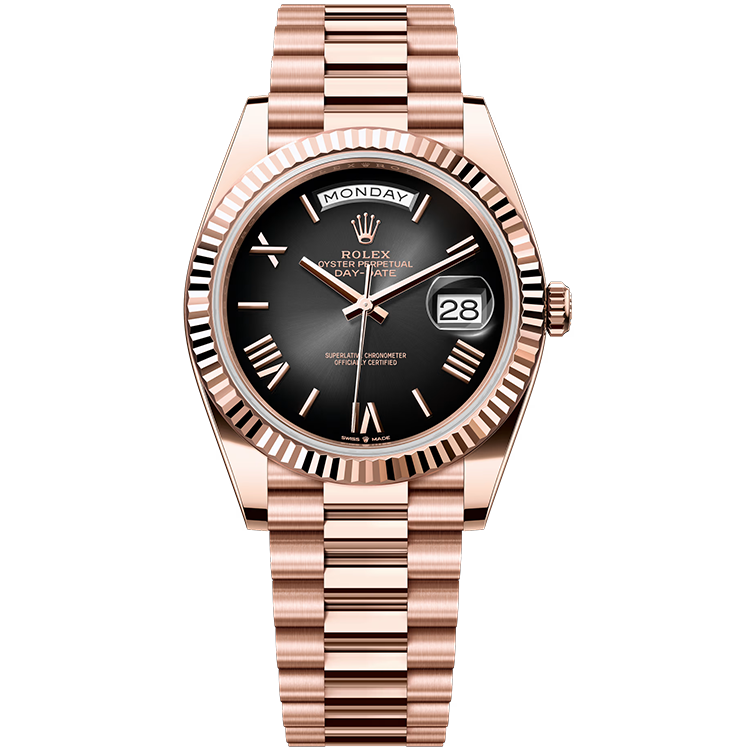 Rolex Day-Date Black Rose Gold 40mm - Image 1