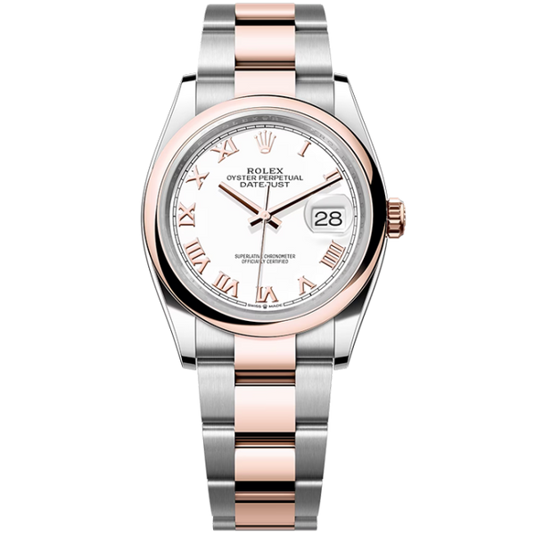 Rolex Datejust White Two-Tone 36mm
