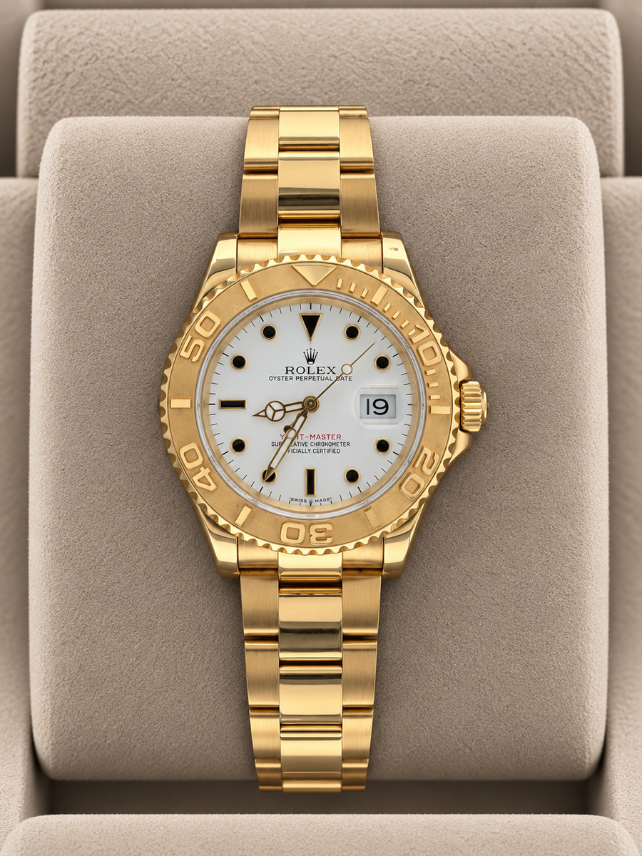 1998 Rolex Yacht-Master White Dial 16628 - Image 1