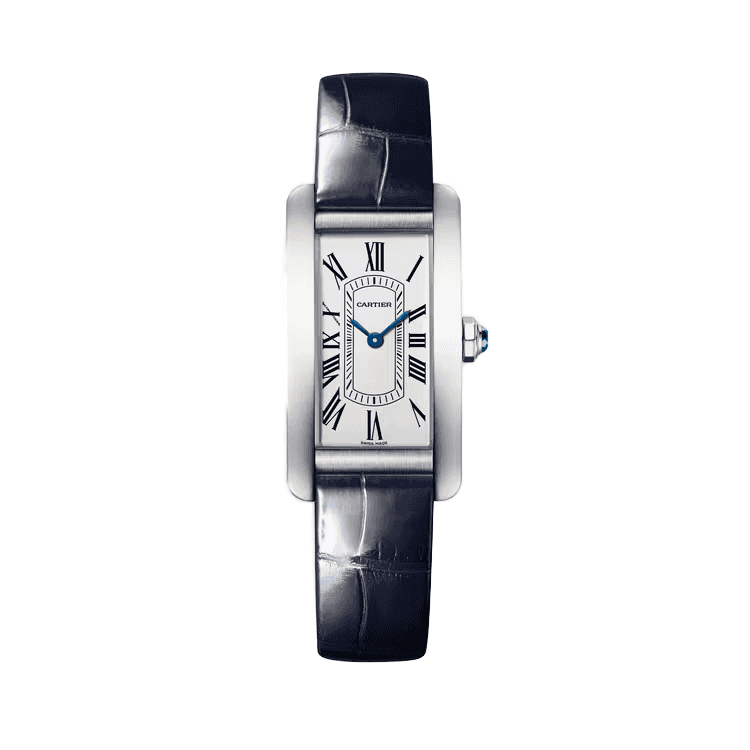 Cartier Tank Américaine White Leather 19.4mm - Image 1