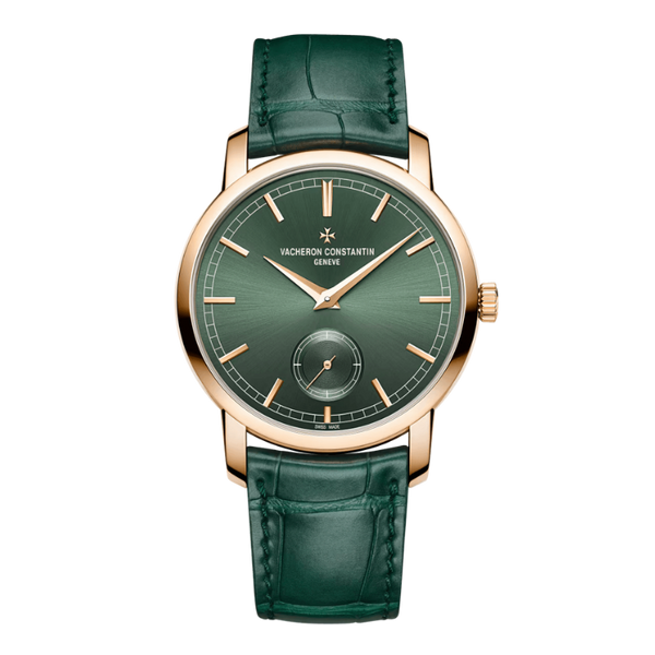 Vacheron Constantin Traditionnelle Manual-Winding Green Alligator Leather 38mm