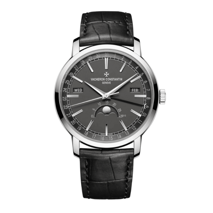 Vacheron Constantin Traditionnelle Complete Calendar Grey Alligator Leather 41mm - Image 1
