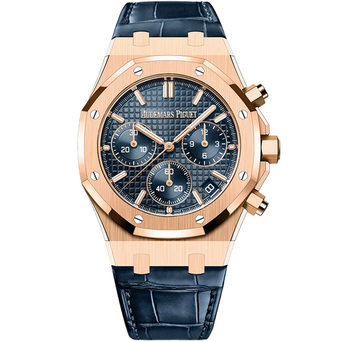 Audemars Piguet Royal Oak Chronograph Blue Leather 41mm