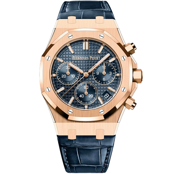 Audemars Piguet Royal Oak Chronograph Blue Leather 41mm