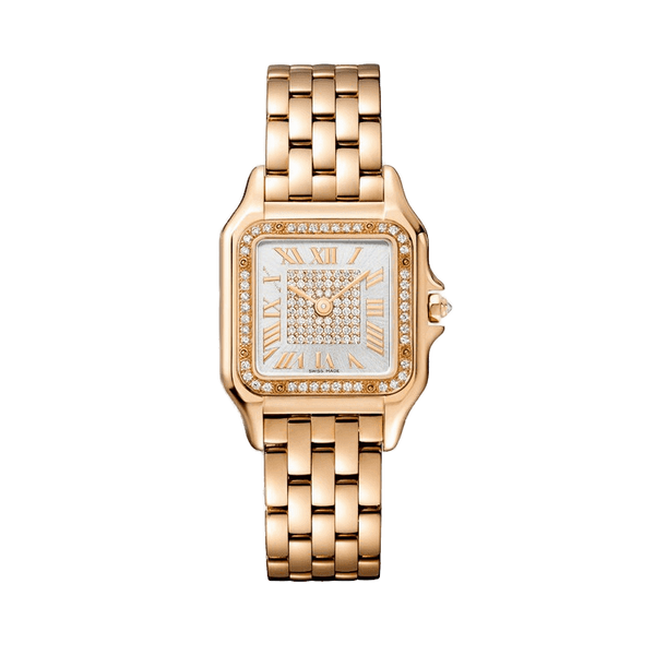 Cartier Panthère Medium Silver Rose Gold 26.7mm