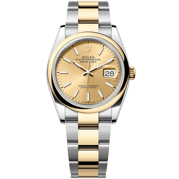 Rolex Datejust Champagne Two-Tone 36mm