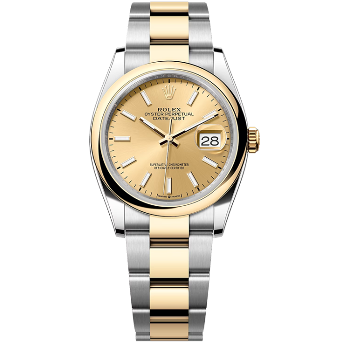 Rolex Datejust Champagne Two-Tone 36mm - Image 1