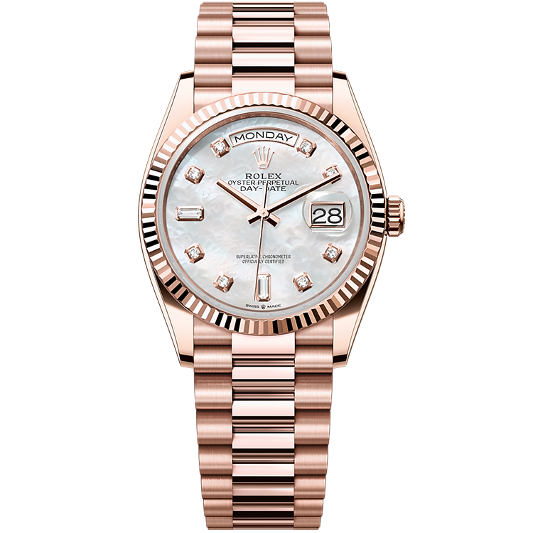Rolex Day-Date Mother of Pearl Rose Gold 36mm - Image 1