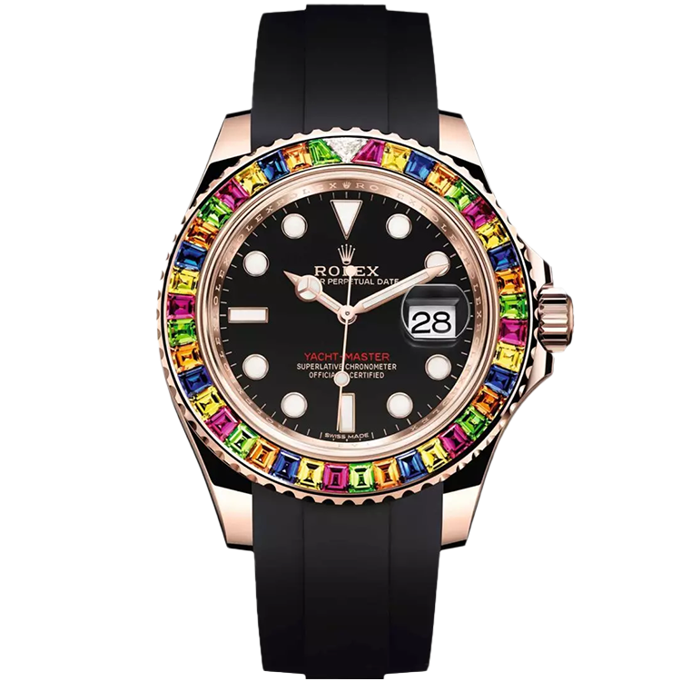 Rolex Yacht-Master Black Rubber 40mm - Image 1
