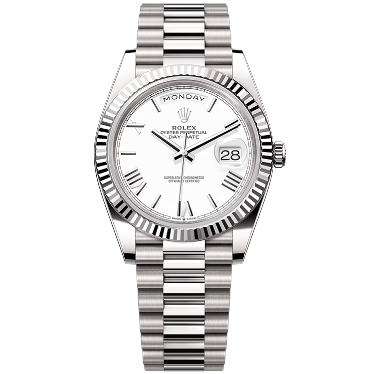 Rolex Day-Date White White Gold 40mm - Image 1