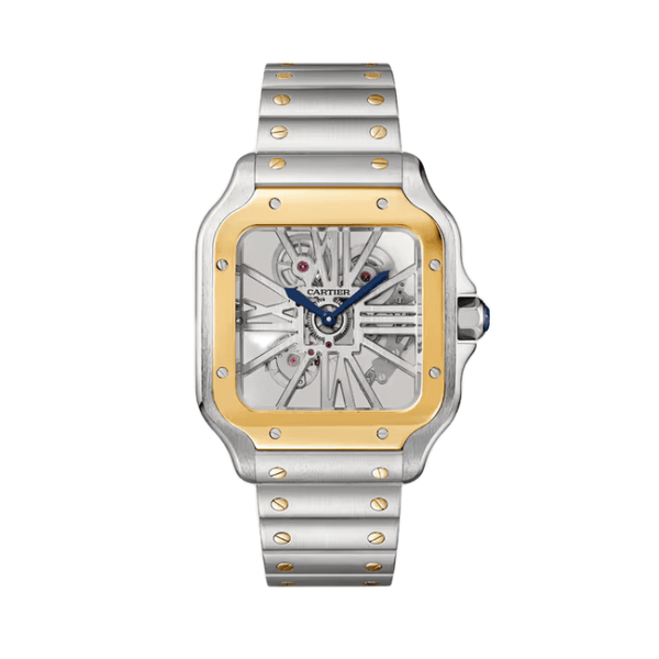 Cartier Santos Skeleton Skeleton Steel 39.8mm
