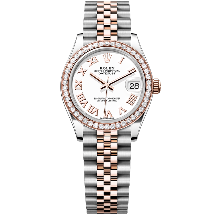 Rolex Datejust White Two-Tone 31mm - Image 1