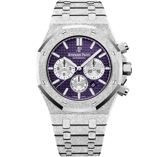 Audemars Piguet Royal Oak Chronograph Purple White Gold 41mm