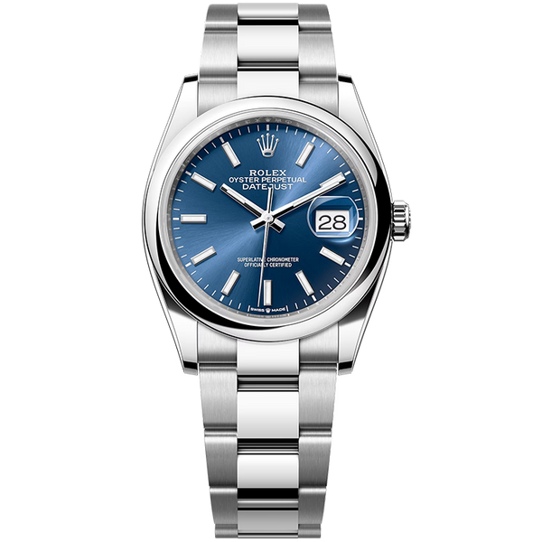 Rolex Datejust Blue Steel 36mm