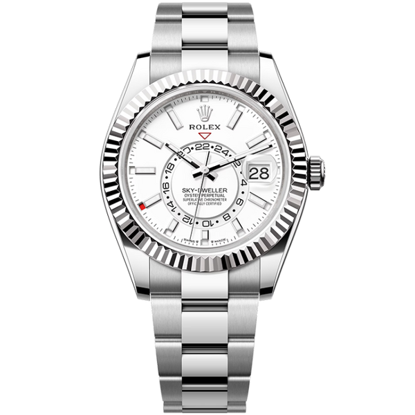 Rolex Sky-Dweller White Steel 42mm
