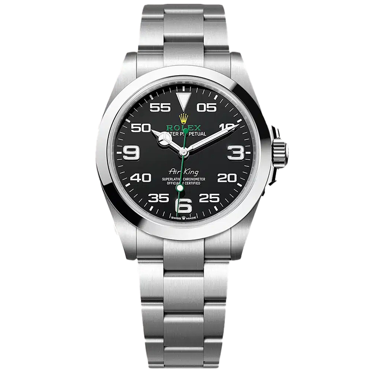 Rolex Air King Black Steel 40mm - Image 1