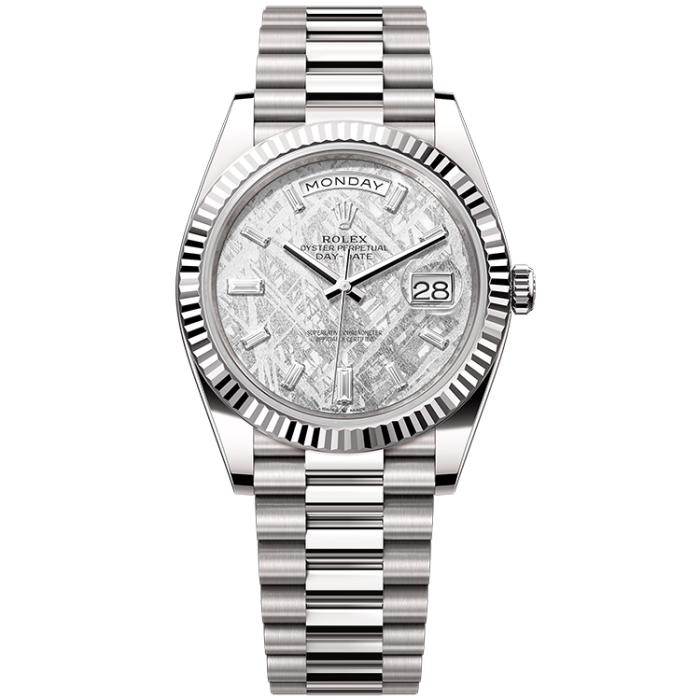 Rolex Day-Date Meteorite White Gold 40mm - Image 1