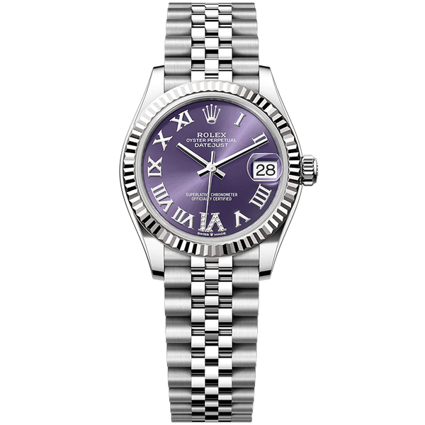 Rolex Datejust Purple Steel 31mm