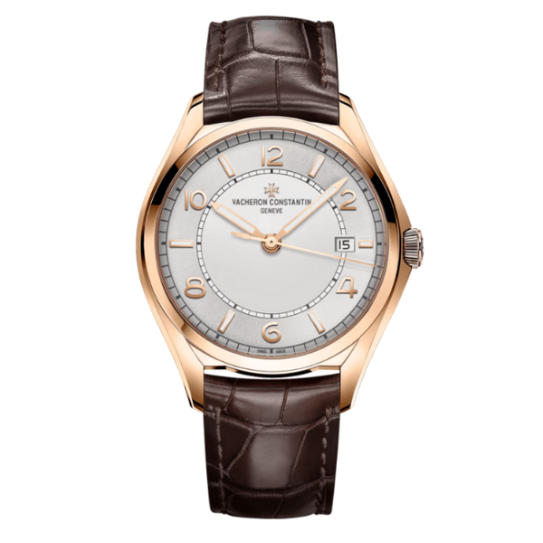 Vacheron Constantin Fiftysix Silver Alligator Leather 40mm