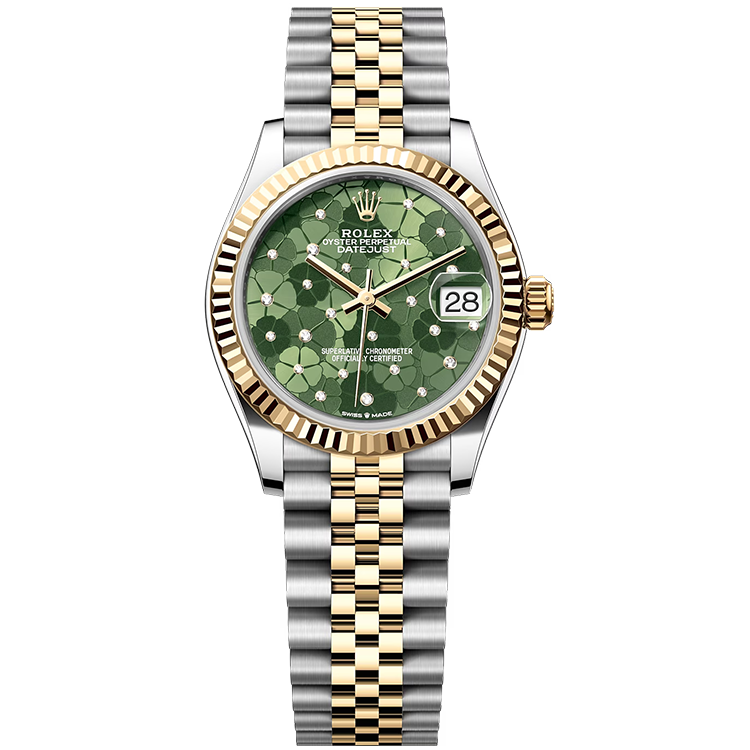 Rolex Datejust Green Two-Tone 31mm - Image 1