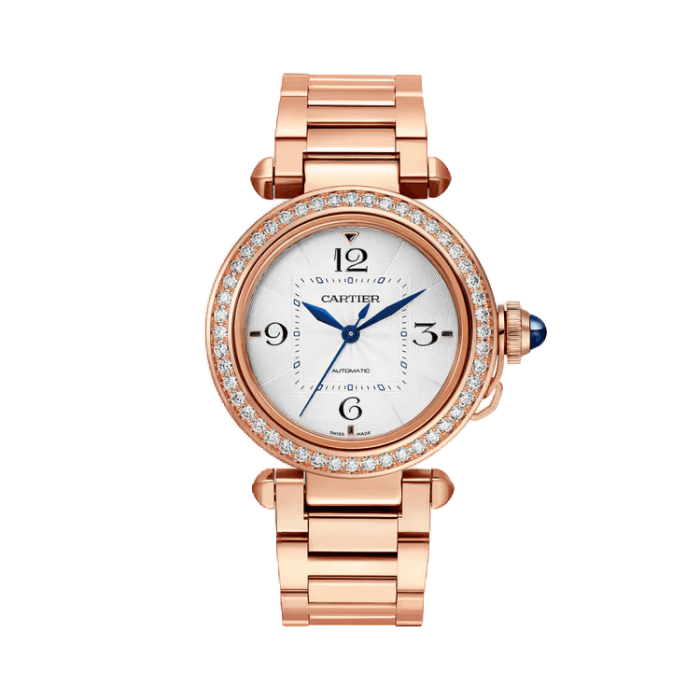 Cartier Pasha White Rose Gold 35mm - Image 1