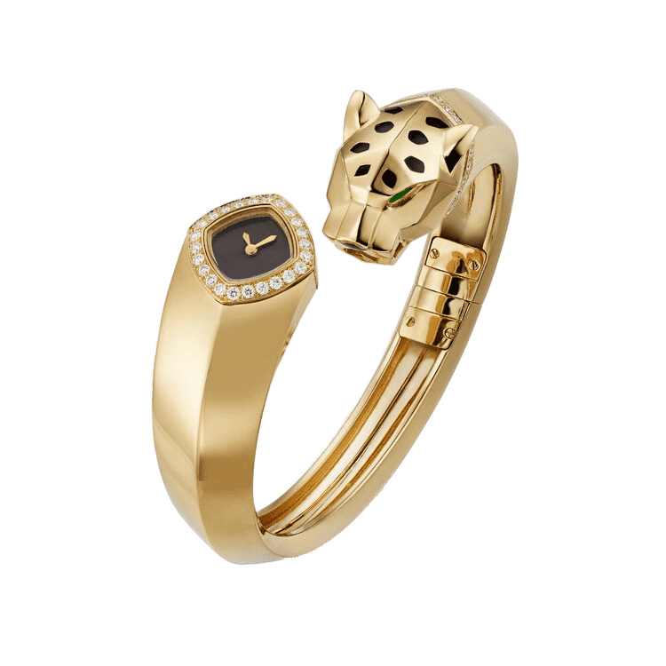 Cartier La Panthère Black Yellow Gold 18mm - Image 1
