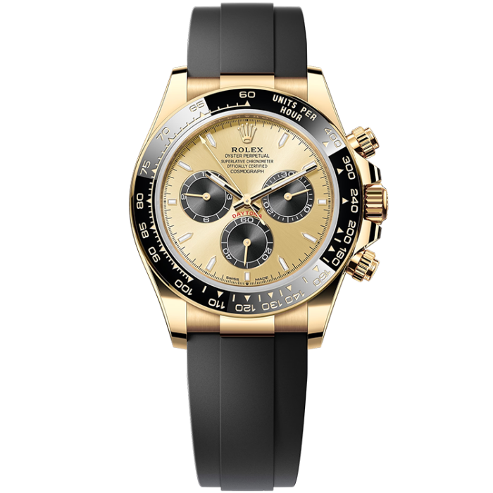 "Paul Newman" Rolex Daytona Champagne Rubber 40mm - Image 1