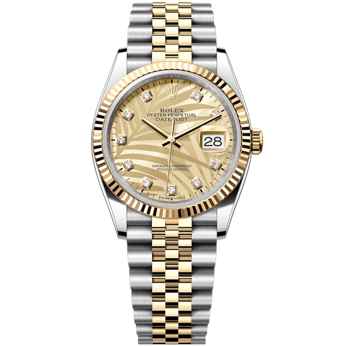 Rolex Datejust Champagne Two-Tone 36mm - Image 1