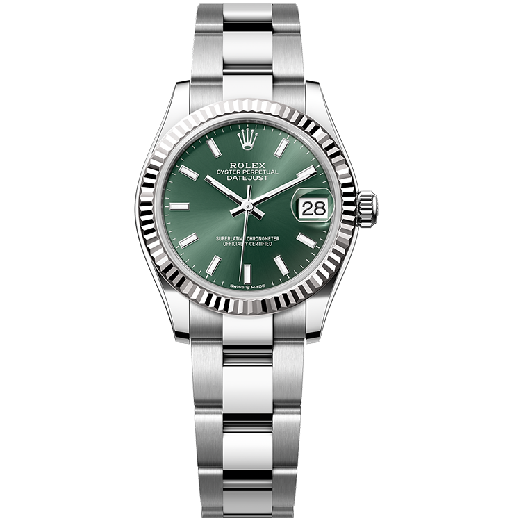 Rolex Datejust Green Steel 31mm - Image 1