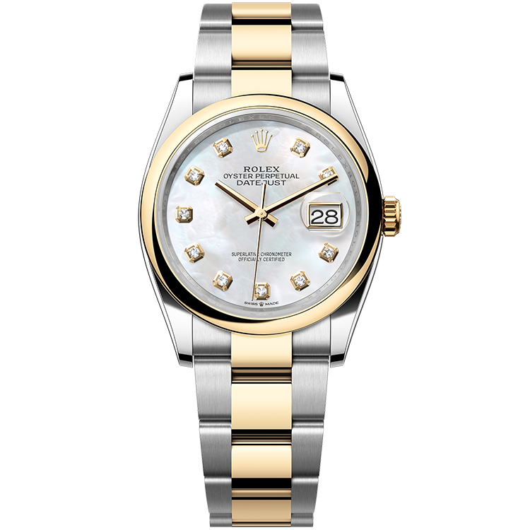 Rolex Datejust Mother of Pearl Two-Tone 36mm - Image 1