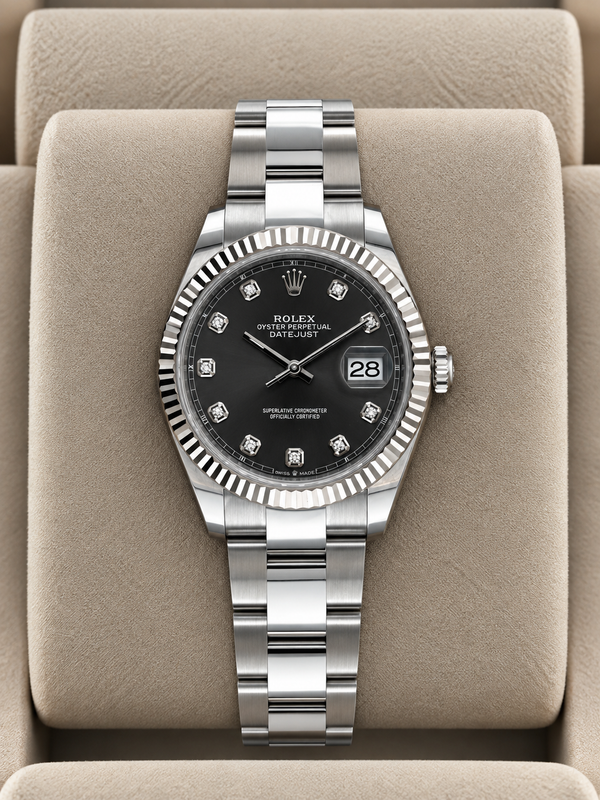 2026 Rolex Datejust 41 Rhodium Diamond Dial 126334