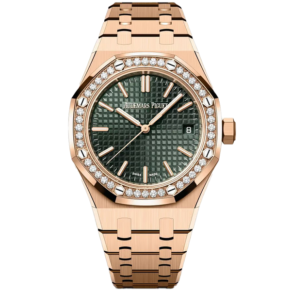 Audemars Piguet Royal Oak Green Rose Gold 37mm