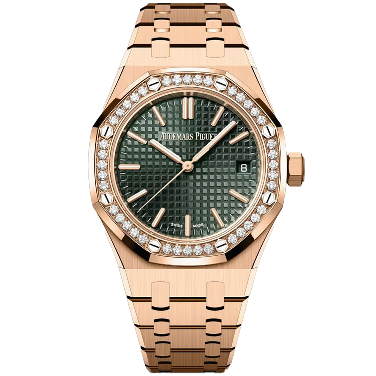 Audemars Piguet Royal Oak Green Rose Gold 37mm - Image 1
