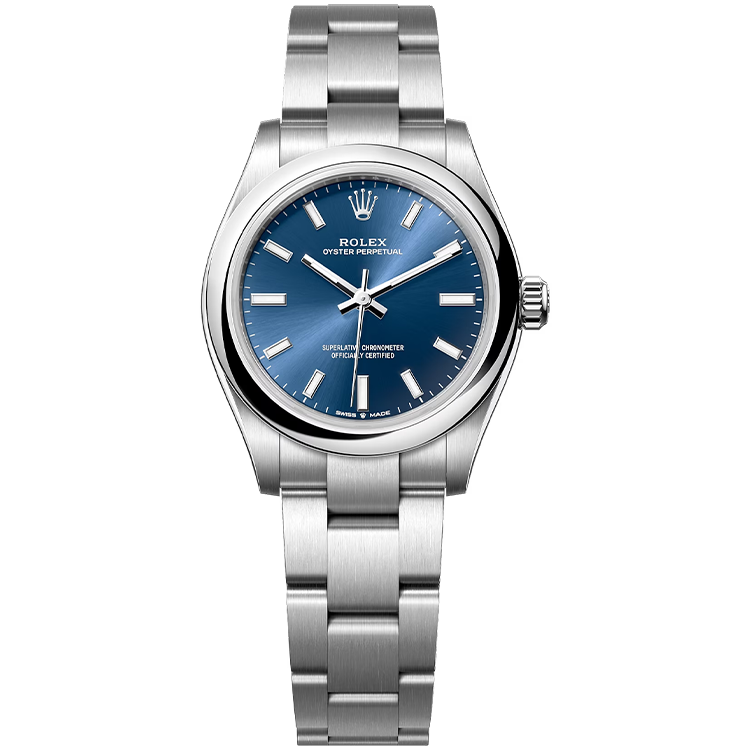 Rolex Oyster Perpetual Blue Steel 31mm - Image 1