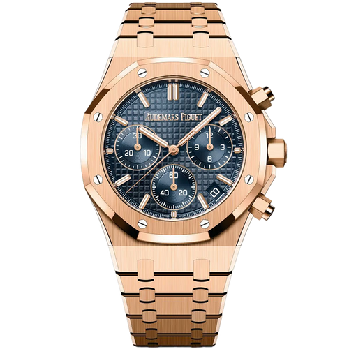 Audemars Piguet Royal Oak Chronograph Blue Rose Gold 41mm