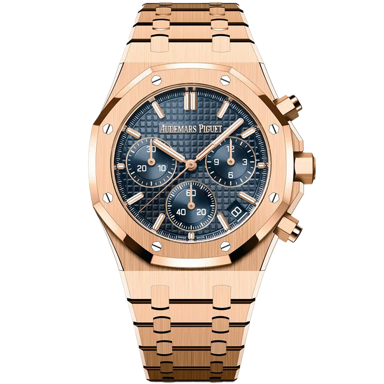 Audemars Piguet Royal Oak Chronograph Blue Rose Gold 41mm - Image 1