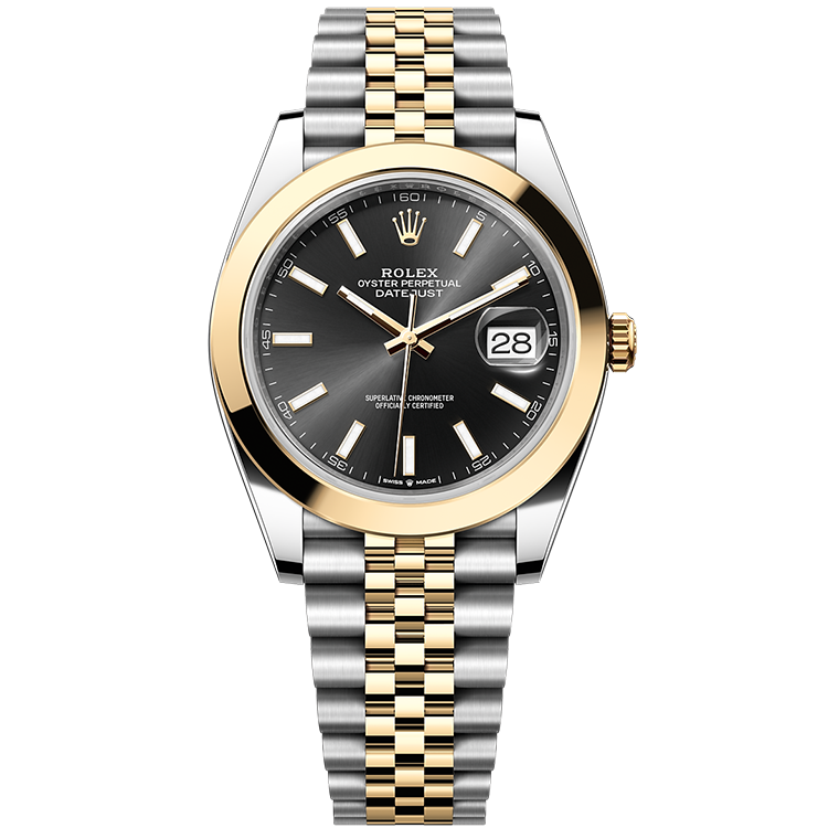 Rolex Datejust Grey Two-Tone 41mm - Image 1
