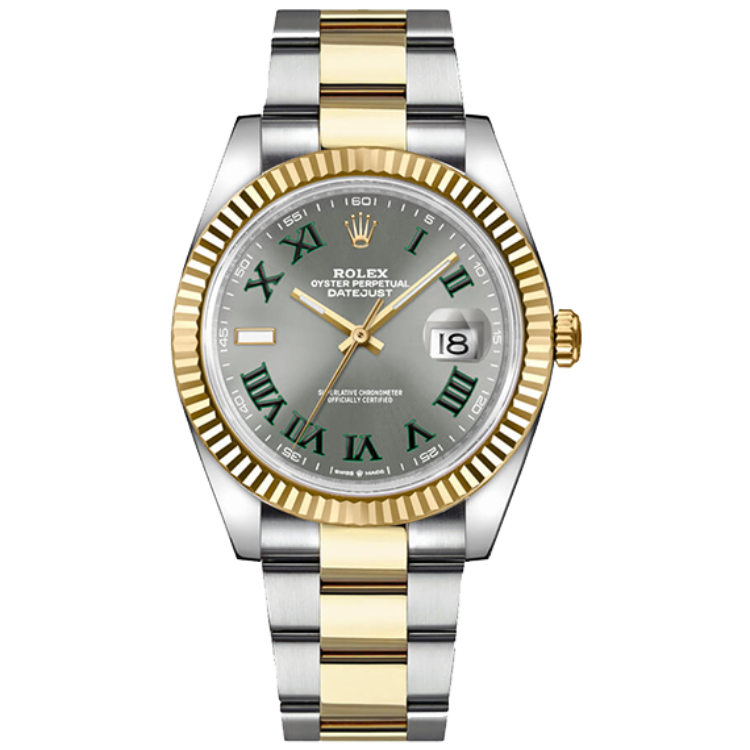 Rolex Datejust Grey Two-Tone 41mm - Image 1