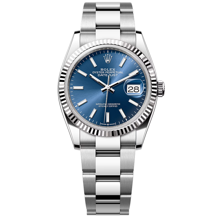 Rolex Datejust Blue Steel 36mm - Image 1