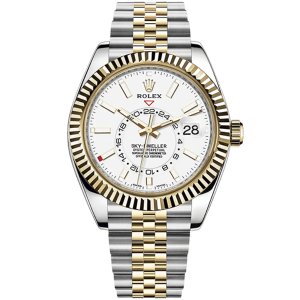 Rolex Sky-Dweller White Two-Tone 42mm