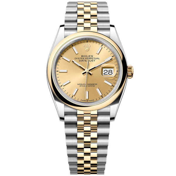 Rolex Datejust Champagne Two-Tone 36mm